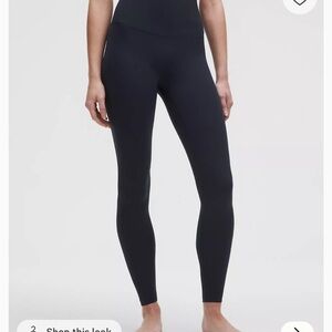 Women's Lululemon Align 28” True Navy Blue Leggings 4